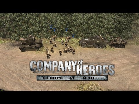 Company of Heroes Take The Islands Back 1vs2 Expert [Europe At War mod]