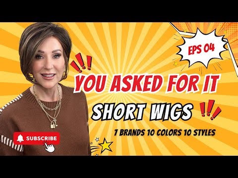 10 SHORT WIGS | 10 COLORS | 7 BRANDS | 10 STYLES | INCLUDES Brand NEW Styles | You Asked For It Ep 4