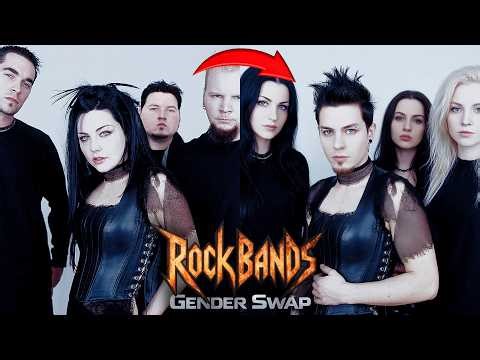What If Rock Bands Gender Swap | Epic transformation