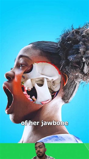 When a Yawn Locks Your Jaw 😳 #shorts #animation