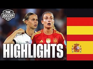 Germany vs. Spain UEFA Women's Euro 2025 Highlights | FOX Soccer