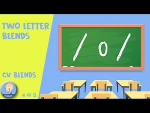 Two Letter Blends "o" | CV Blends | Early Phonics | 4/5