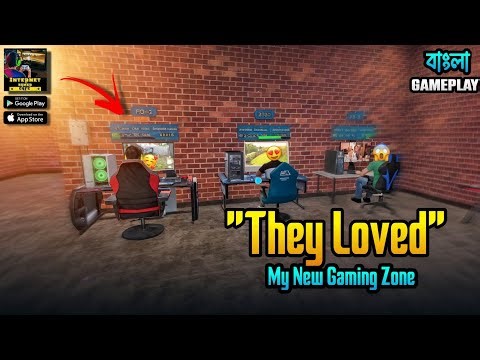 Customers Went 🥳Crazy In My Internet Gaming Cafe! 👨‍💻 | Funny & Realistic Gameplay |
