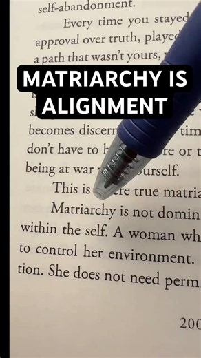 Why Matriarchy Is Alignment Instead of Dominance