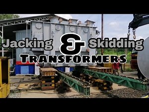Part2: Kerja-kerja Jacking And Skidding transformers di Sungai petani