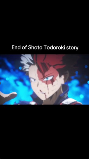 🔥Here ends the finale of the first story of My Hero All’s Justice — Shoto Todoroki’s infernal battle against Dabi. I’ll upload the rest when I can🧊#mha #final #todoroki #dabi #viral