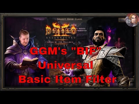 D2R RotW - Universal Basic Item Filter (BIF) {For all Levels & Classes}