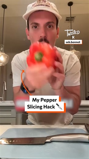 You've been slicing peppers wrong your whole life 🌶️🫑 | Twisted