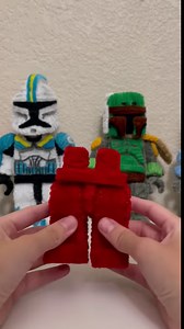 614K views · 12K reactions | I made a LEGO Star Wars Royal Guard Minifigure out of pipe cleaners. via CrispyFrenchFry- | Beyond the Brick | Facebook