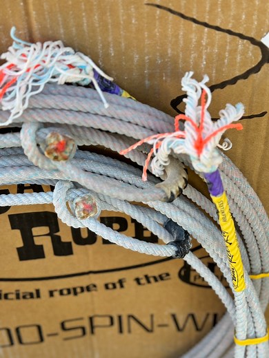 61K views · 912 reactions | New & Improved Rawhide Burners! The black rawhide goes through one more step in the tanning process and it takes a tick of the stretch out! Much easier for the sewers to judge thickness and shrinkage! It has been a very successful transition!10X more consistent! Shop today - cactusropes.com! #conquerwithcactus #firstswing #cactusropes #cactus #teamcactus #newandimproved #thejuice #koolkat #rawhide | Cactus Ropes | Facebook