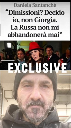 EXCLUSIVE SANTANCHÈ'S RESIGNATION LETTER #meloni #government #politics #satire #salvini