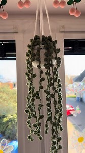 74K views · 1.7K reactions | ✨Crochet a string of pearls with me✨華 #crochet #stringofpearls #monstera #crochetpothos #fyp #cardecor #crocheter #crochetlove #crochetideas #viningplant #viningplants #plant #Fern #foryoupage #foryou #hangingplants #hanging #housedecor #carhanging | Crochet Nature | Facebook