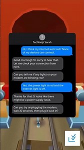 Resolving Internet Outage: Customer Support in Action