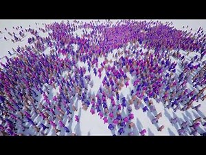 Unreal Engine - Crowd with Niagara