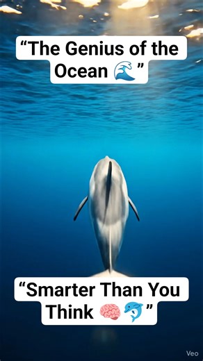 🐬 “This Ocean Animal Is Smarter Than You Think…” | Dolphin Intelligence Facts 🌊
