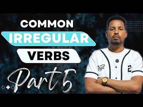 Irregular Verbs Part 5 | English with Aku | English & Afaan Oromoo