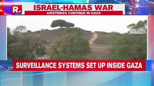 Israel-Hamas War: Surveillance System Installed Inside Gaza City #IsraelHamasWar #Palestine #Israel #HamasMilitants #GazaStrip #Gaza #Israel #HamasConflict #Alshifahospital | Republic
