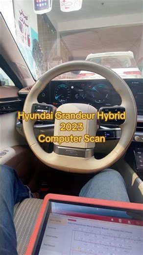 Hyundai Grandeur Hybrid 2023 Computer Scanning#carboncarservice #Radarprogramming #onlineprogramming