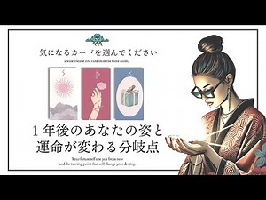 未来予言🚨1年後のあなたの姿と運命を変える分岐点【タロットカード占い・ルノルマンカード占い】を全力鑑定🦸‍♀️✨