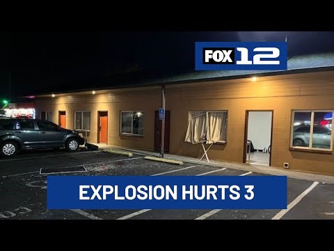 Police investigating ‘explosion’ that injured 3 at Woodburn motel