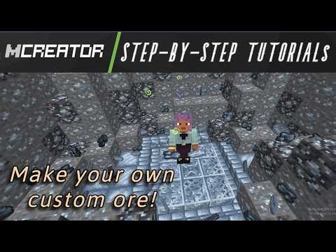 How To Make A Custom Ore In Mcreator - FULL Tutorial | Mcreator 2025.3 Tutorial For Neoforge 1.21