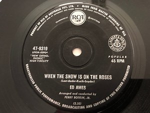 Ed Ames - When The Snow Is On The Roses