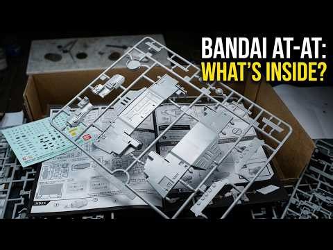 Why This AT-AT Model Kit Impressed Me | Bandai Review