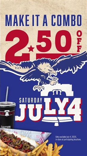 Celebrating 250 at The Cheese Steak Shop