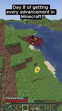 Village & Advancements! | Day 8 | Minecraft All Advancement Series #shorts #minecraft #advancement