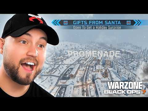 the NEW WARZONE BO7 "CODMAS" UPDATE is LIVE! (Holiday Rush Event)