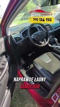 Ford Edge Sport z USA 🇺🇸 Niewielka szkoda i świetny stan! Kolejna udana realizacja CarsFinder