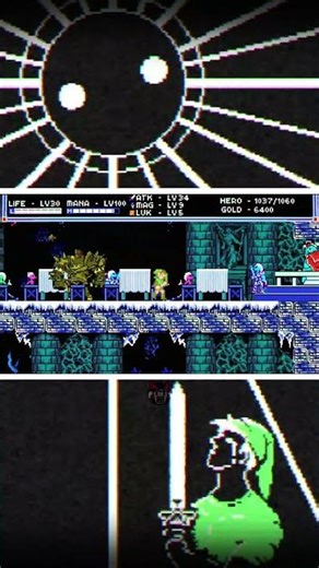 An audience with the King of the Sea #retro #zelda #fangame