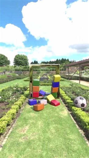 Color Blocks vs the Ball