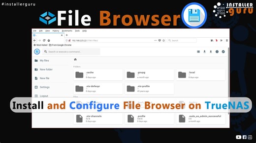 Install and Configure File Browser on TrueNAS Scale #filesharing #truenas #smb #installerguru | Installer Guru
