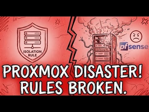 Proxmox Upgrade Disaster: Broke Hypervisor Isolation Rule (And Lost pfSense)