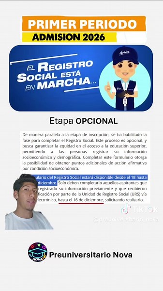 Correos del Registro Social #registronacional #registrosocial