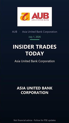 AUB: Insider Trades Today #Shorts