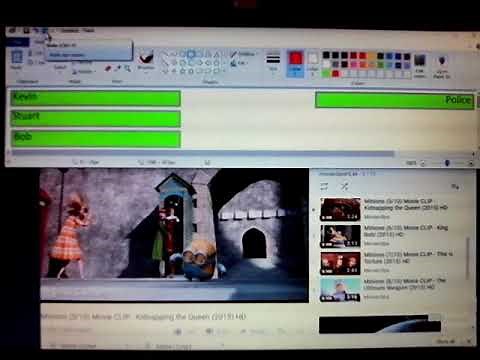 Minions London Chase Scene with healthbars