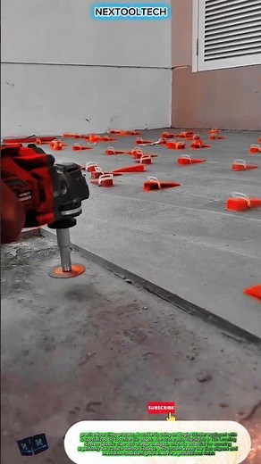 Professional Tile Leveling System and Precision Diamond Hole Saw for Flawless Installation
