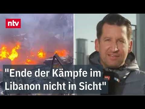 ntv-Reporter Richter berichtet aus Tel Aviv, dass die Waffenruhe laut Israel nicht gilt | ntv