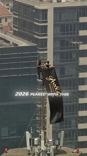Man giving axxe chocolate to woman on tower #shorts