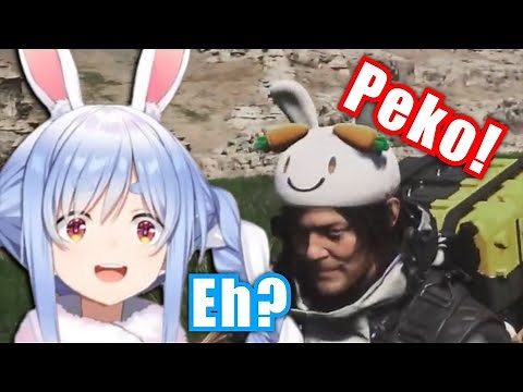 Pekora React To Sam Saying "Peko" In Death Stranding 2【Hololive】