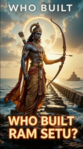 “Who Built Ram Setu? Gods or Nature? 🔍🚩🙏”#HinduMythology #jaishreeram