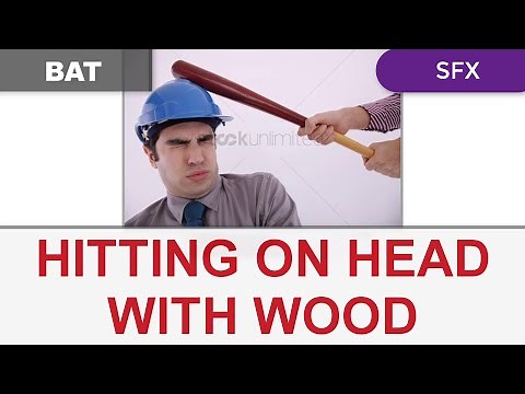 Hitting On Head With Wood Sound Effect|Rod|Bat|Bonk