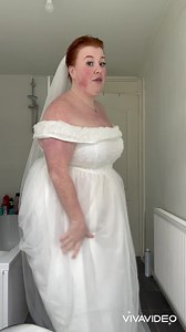 1.7M views · 5.7K reactions | SHEIN WEDDING DRESS PART 1! So theres so saying that i used to want a huge wedding but now i want a day of my family at point this hear after a quick marriage ceremony with jack! Weve been together almost 10 years, we dont need a huge thing to show how much we love eachother. #wedding #weddingvideo #weddingdress #weddingdresstry on | Makeup by Lucy | Facebook