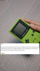 Bringing his childhood Gameboy Color back to life! #nintendods #psp #nintendoswitch #supernintendo #analoguepocket #ps1 #retrogamers #retrogame #gameboyadvance #gameboymod #nintendo #psvita #playstation #gamecube #retromodding #homebrew #customgameboy #sony #nintendoswitch #pokemon #dsi #ipod #oddtinkering #snes #psportal #playstation #gameboy #gameboymods #3ds #handheldgaming | Jayboymodz