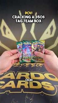 Cracking a 350$ Tag Team Box