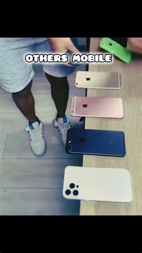 Other mobile's vs last one mobile 🤯 #edit