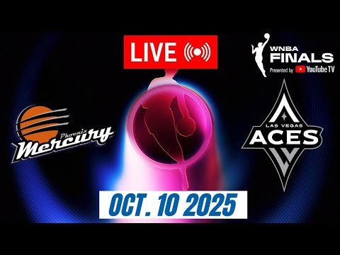 🔴 WNBA LIVE Finals Game 4 | Las Vegas Aces vs Phoenix Mercury | October 10, 2025 | WNBA Live