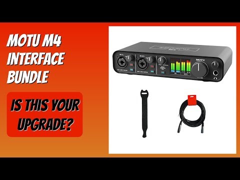 REVIEW (2025): MOTU M4 Interface Bundle. Features